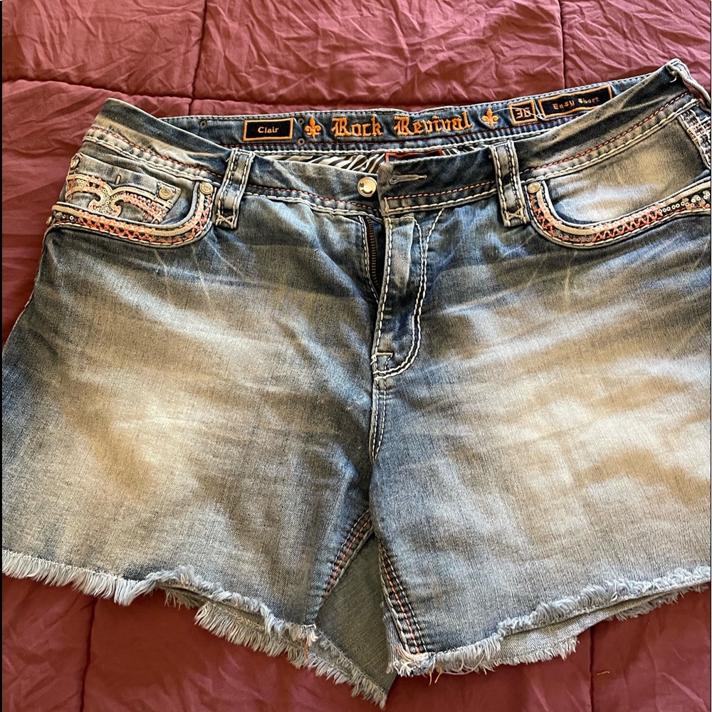 RockRevival  Jean shorts, size 36, only worn a few times